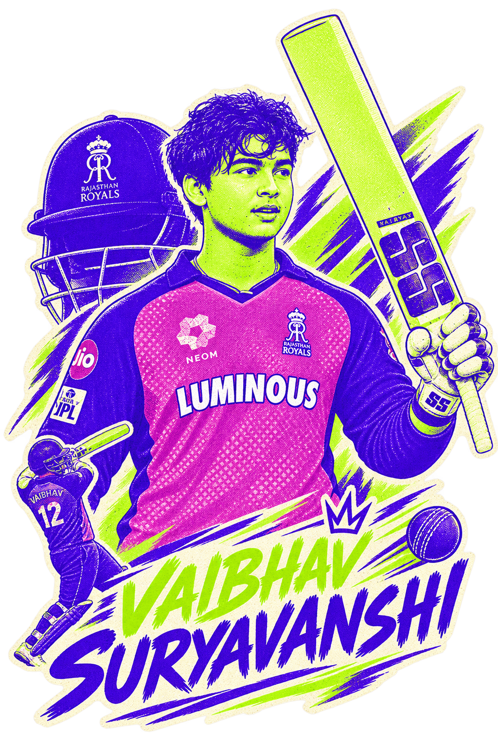 Vaibhav Suryavanshi, youngest IPL centurion